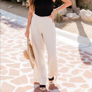 Stolen Kiss Taupe Beach Pants